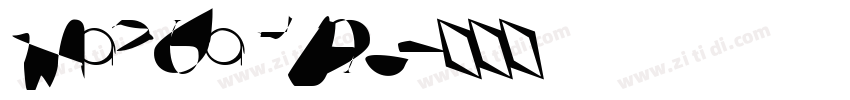 Mazda Type字体转换